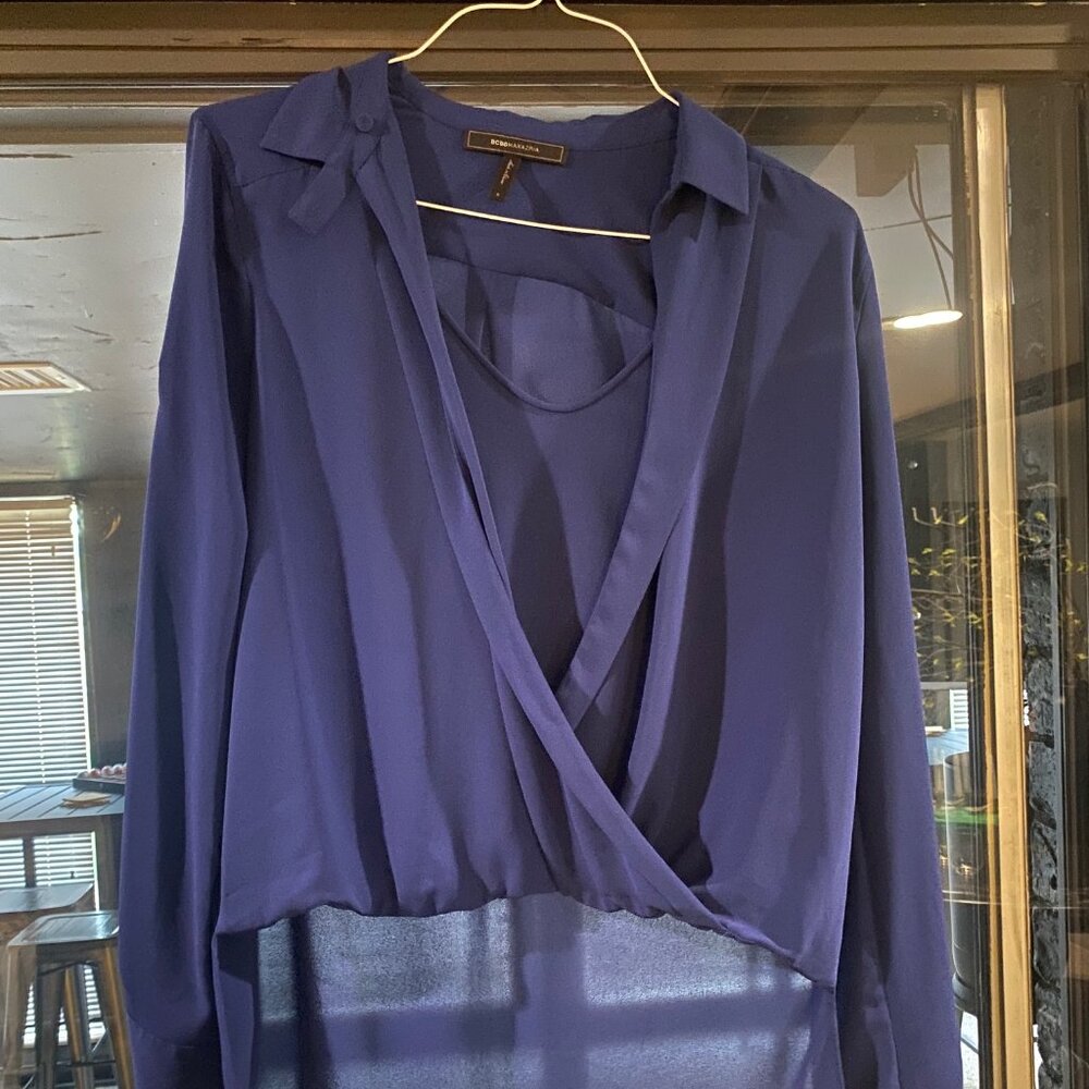 BCBG high low top